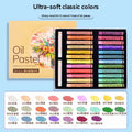 Artist Soft Oil Pastel Set 24/36/48 Colors Professional Painting Drawing Graffiti Art Crayons Washable Non Toxic Oil Paint Stick