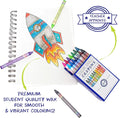 24-Pack Crayons – Non-Toxic, Ideal for Kids, Students, Adults, and Classroom Activities